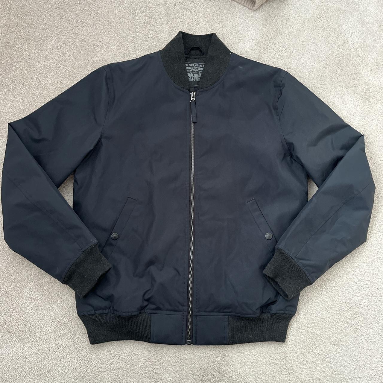 Levi's thermore bomber jacket on sale black