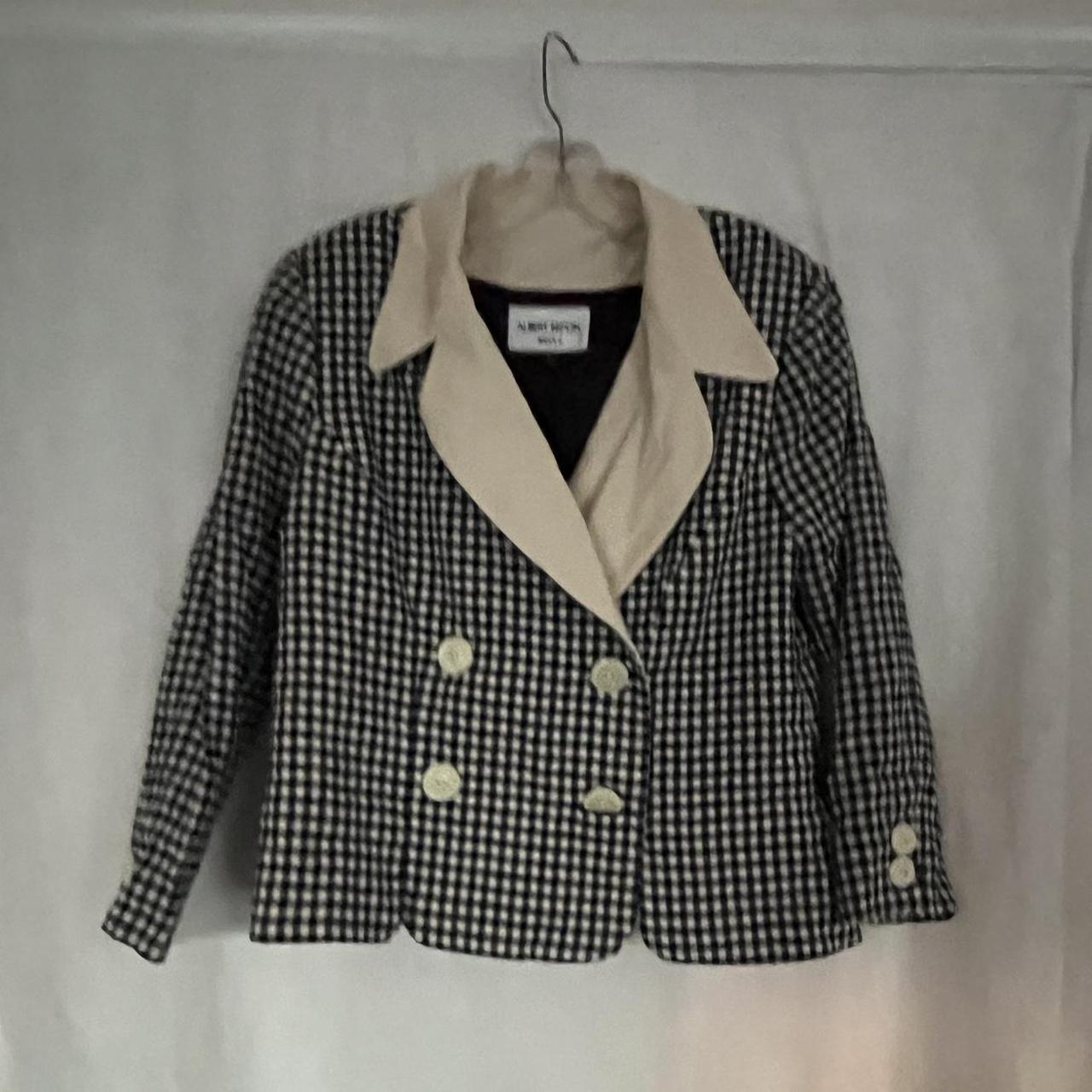 Albert Nipon Women's Tailored jacket - Multi/Blac… - image 1