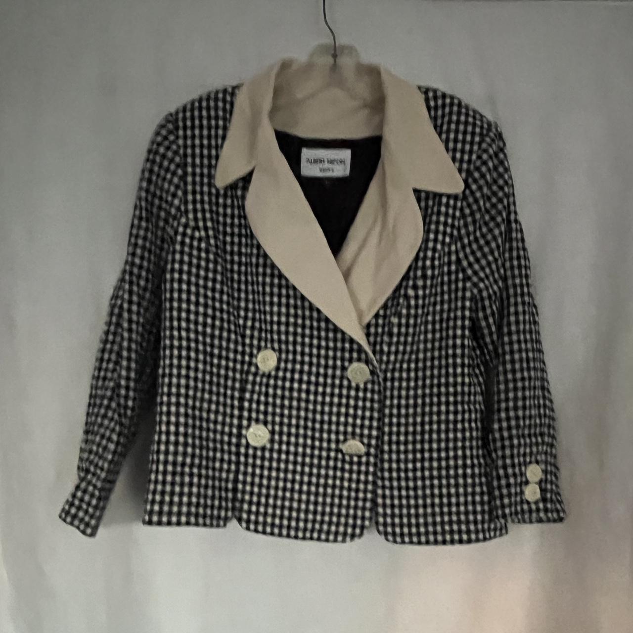 Albert Nipon Women's Tailored jacket - Multi/Blac… - image 6