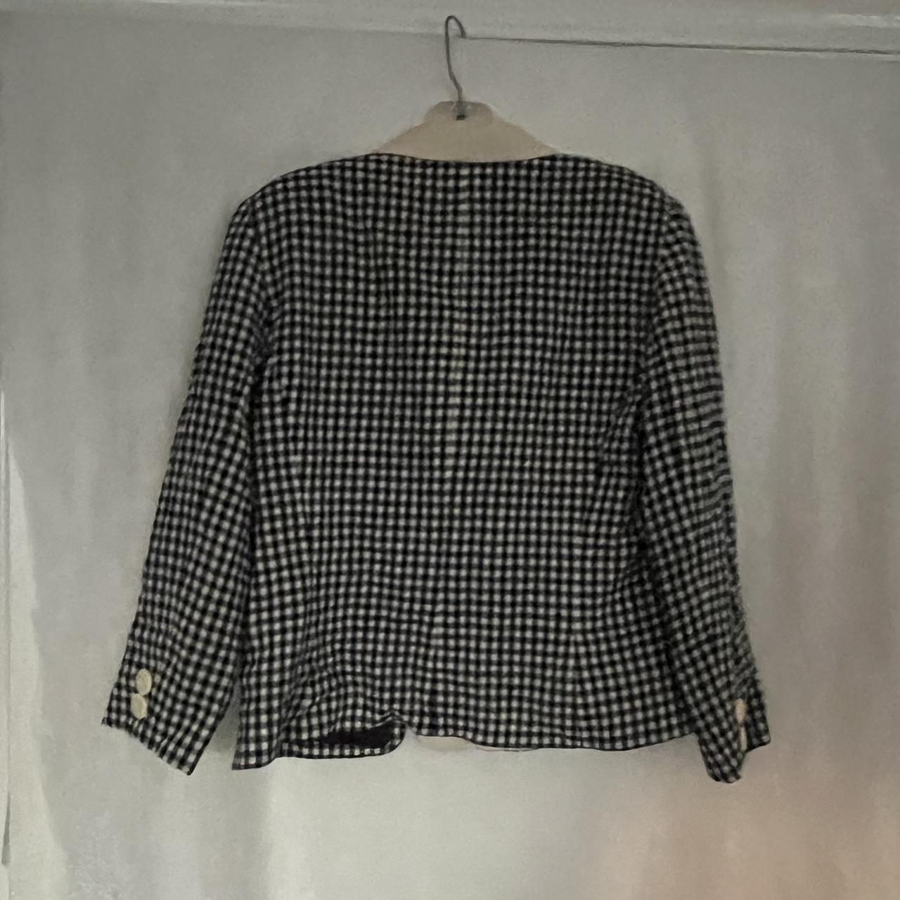 Albert Nipon Women's Tailored jacket - Multi/Blac… - image 7