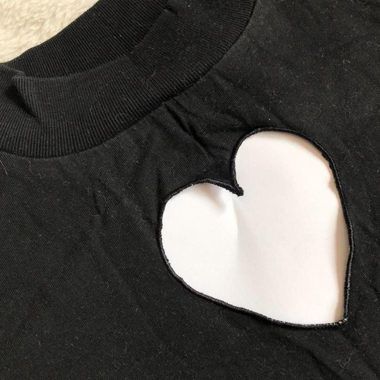 Lazy oaf heart cut out dress - DAMAGED see photos... - Depop