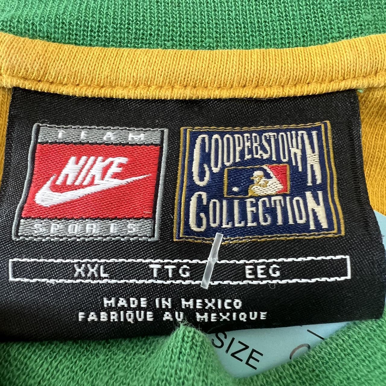 Oakland A's Nike Cooperstown Collection T-Shirt - Depop