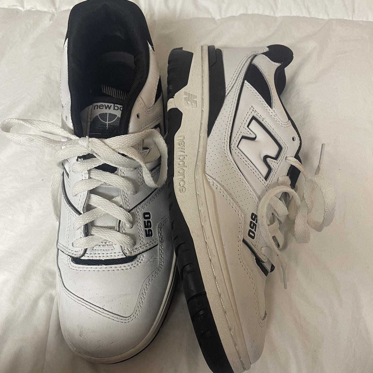 New Balance Women's Black and White Trainers