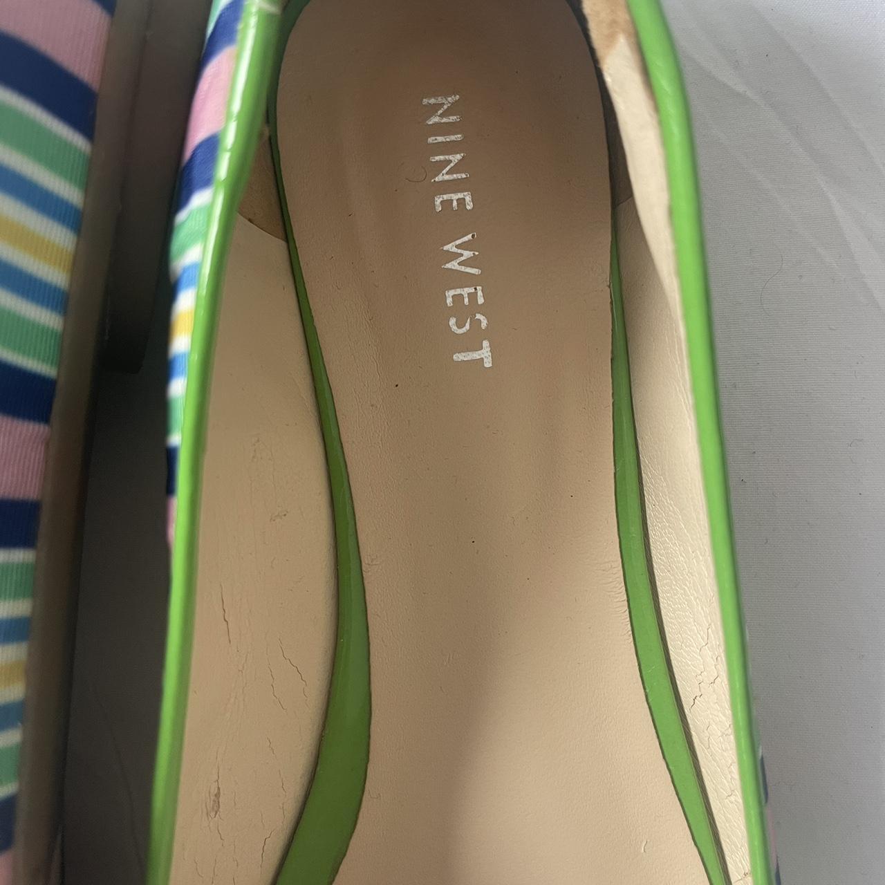 Nine west white sales flats