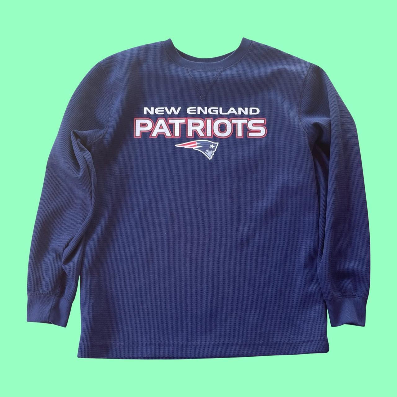 New England Patriots Kids Long Sleeve Size M - ok - Depop
