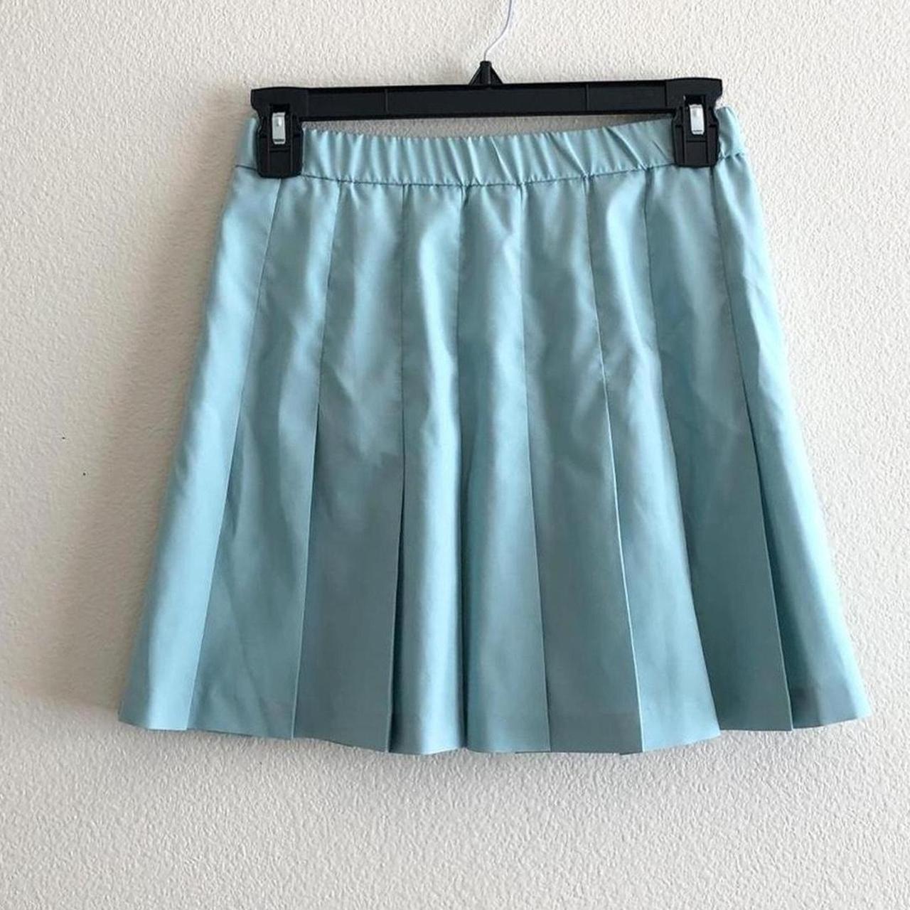 Pleated tennis skirt turquoise best sale