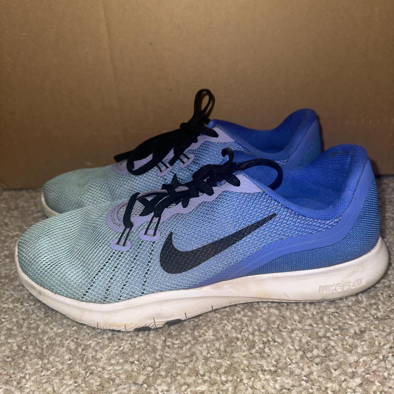 Nike Training Flex TR 7 blue ombre running shoes