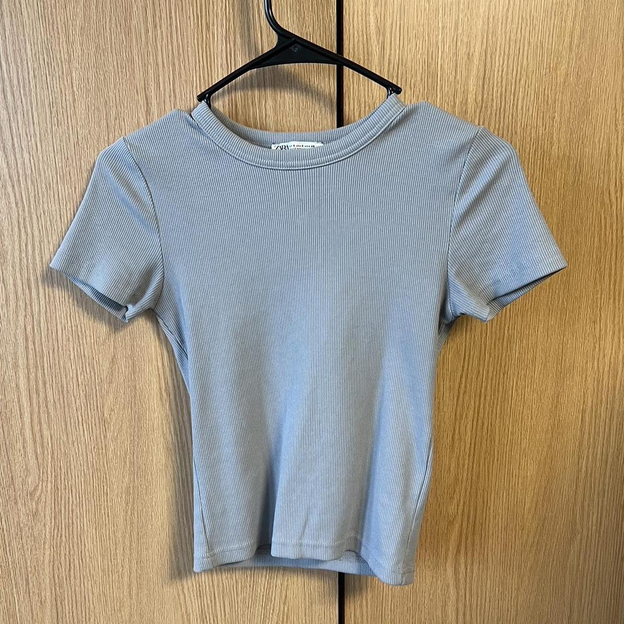Ladies Ex M&S Moon Dust Printed T Shirt Underwired - Depop