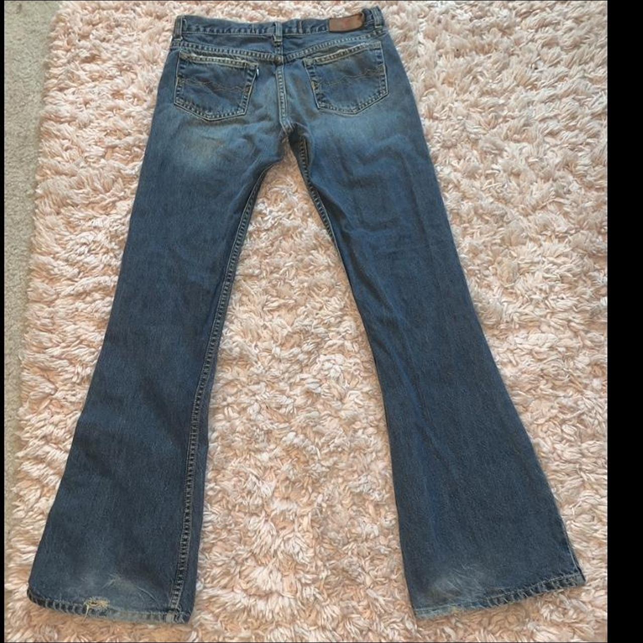 super rare KSK low rise bootcut jeans with 4... - Depop