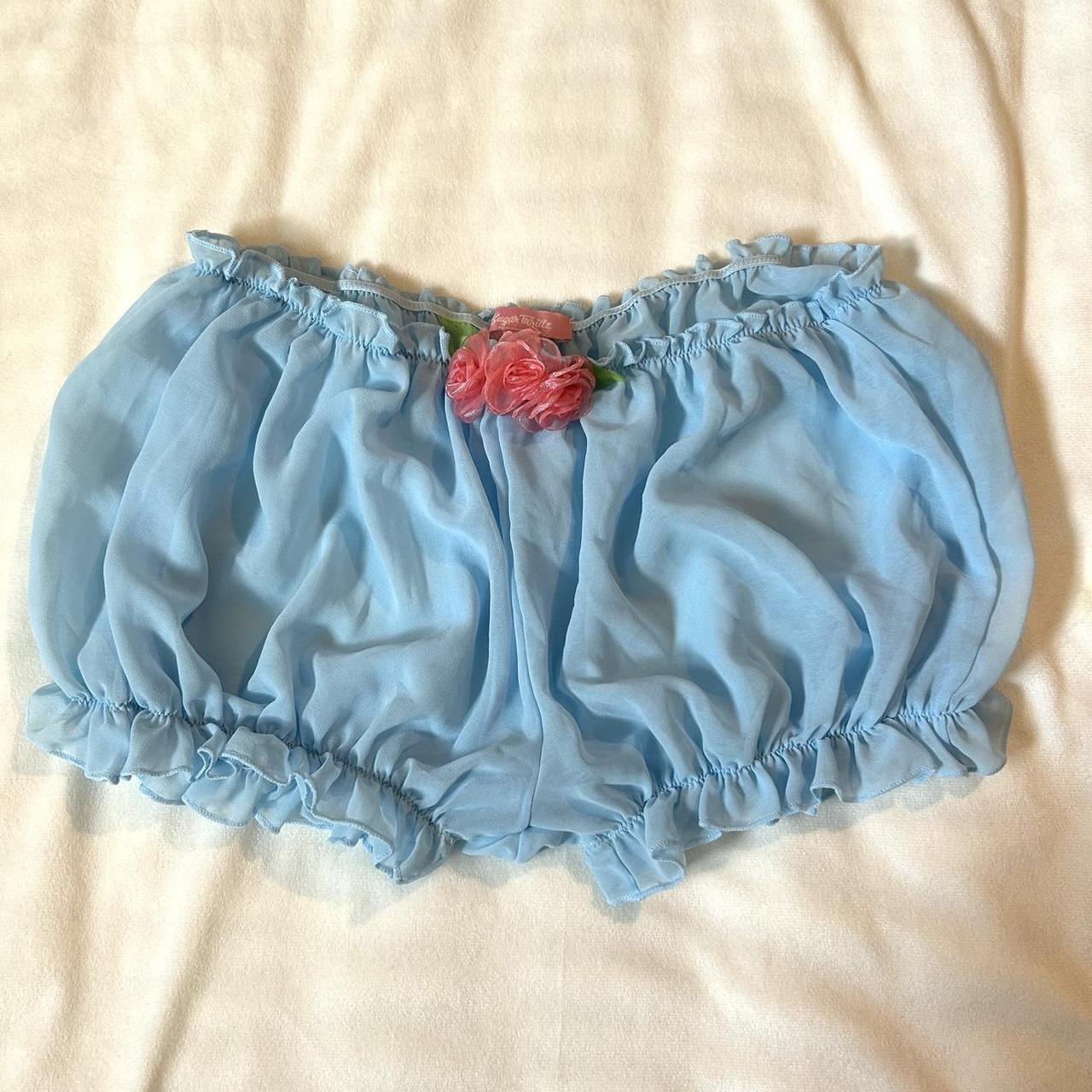 sheer sugar thrillz bloomers🐬 >brand new bloomers... - Depop