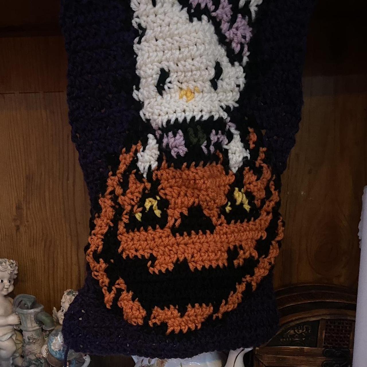 hello kitty crochet tote bag -under