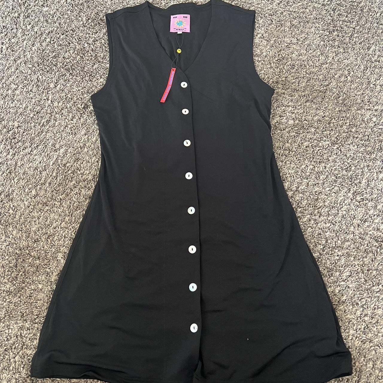 Unif Women S Black Dress Depop