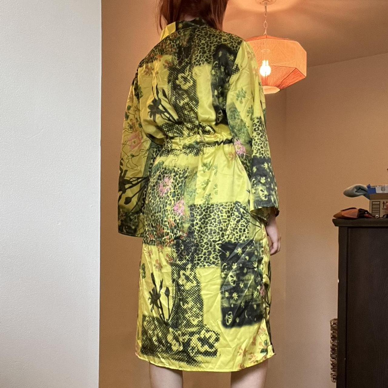 urban outfitters tags attached lime green robe. this... Depop