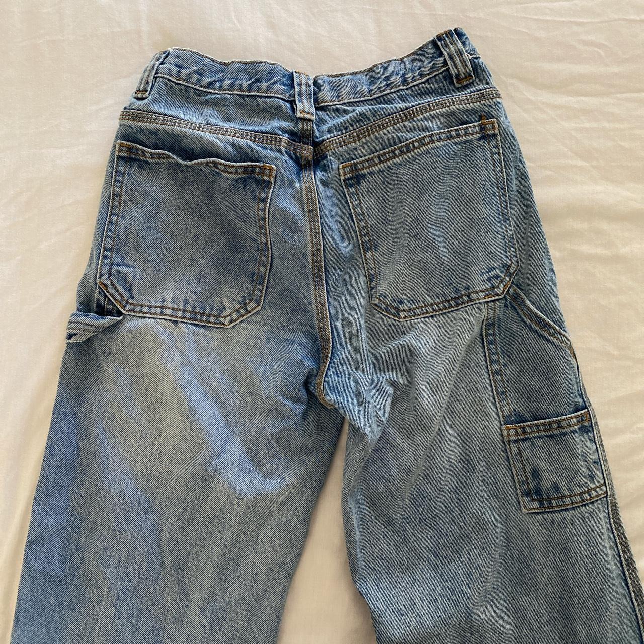 Brandy Melville Women's Blue Jeans Depop