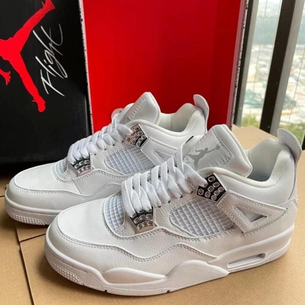 Jordan 4 clearance pure white