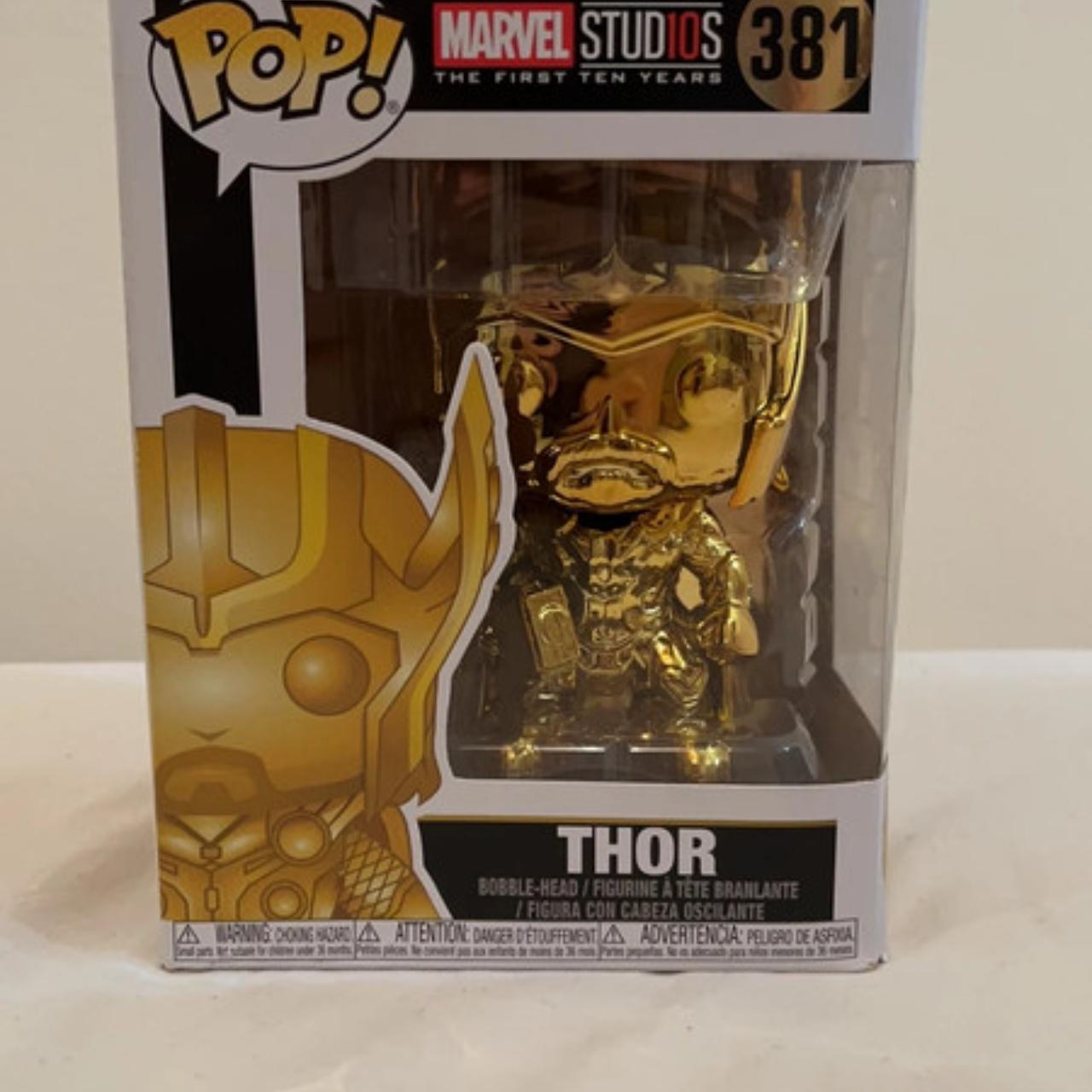 NEW Funko Pop! Marvel Comics 381 Gold Thor Depop