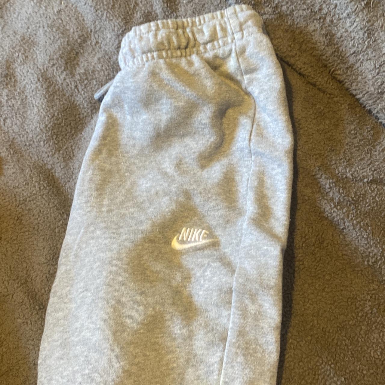 Nike grey joggers | worn once | size - Small | in... - Depop