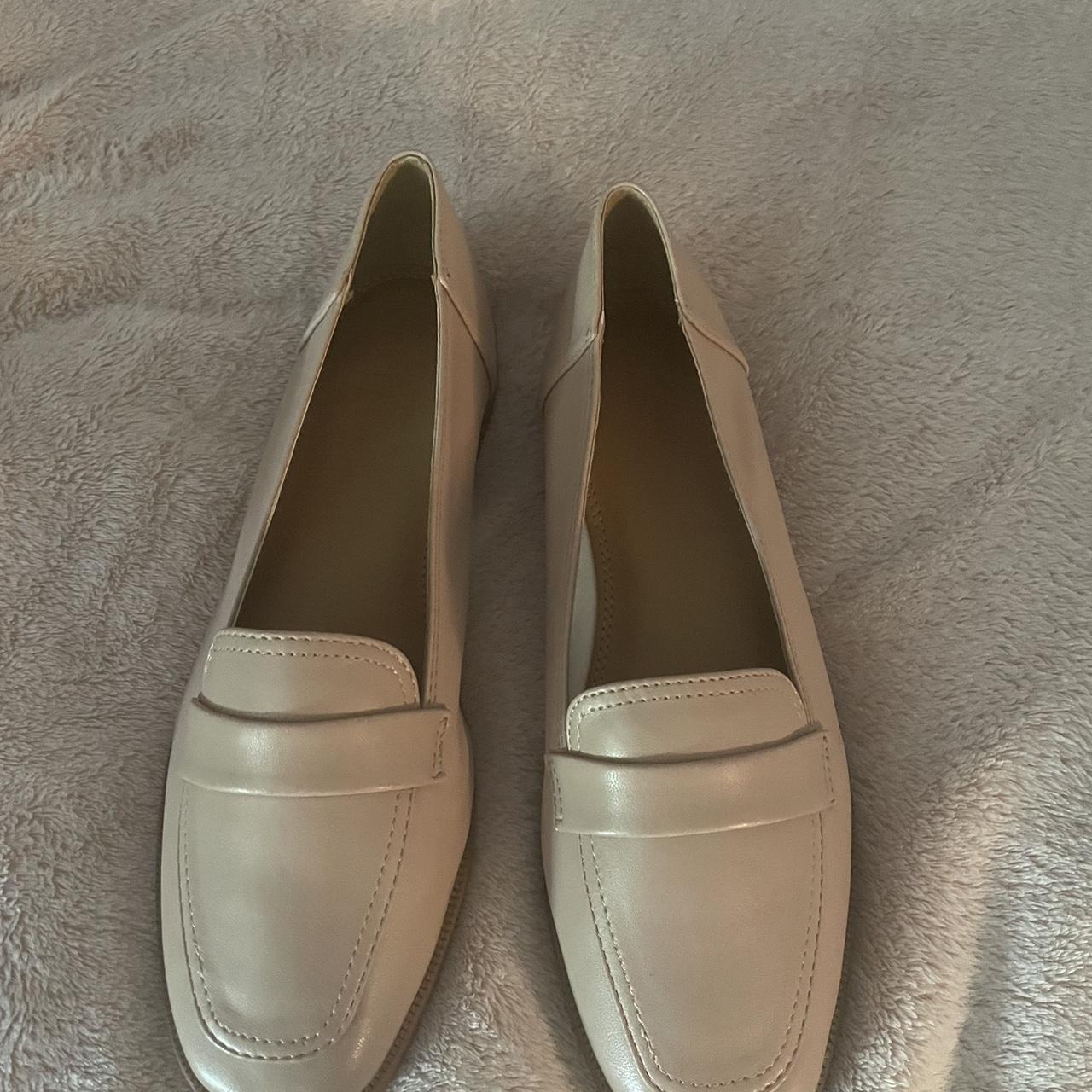 Tan Loafers From ASOS Size 7 1/2 Never Worn - Depop