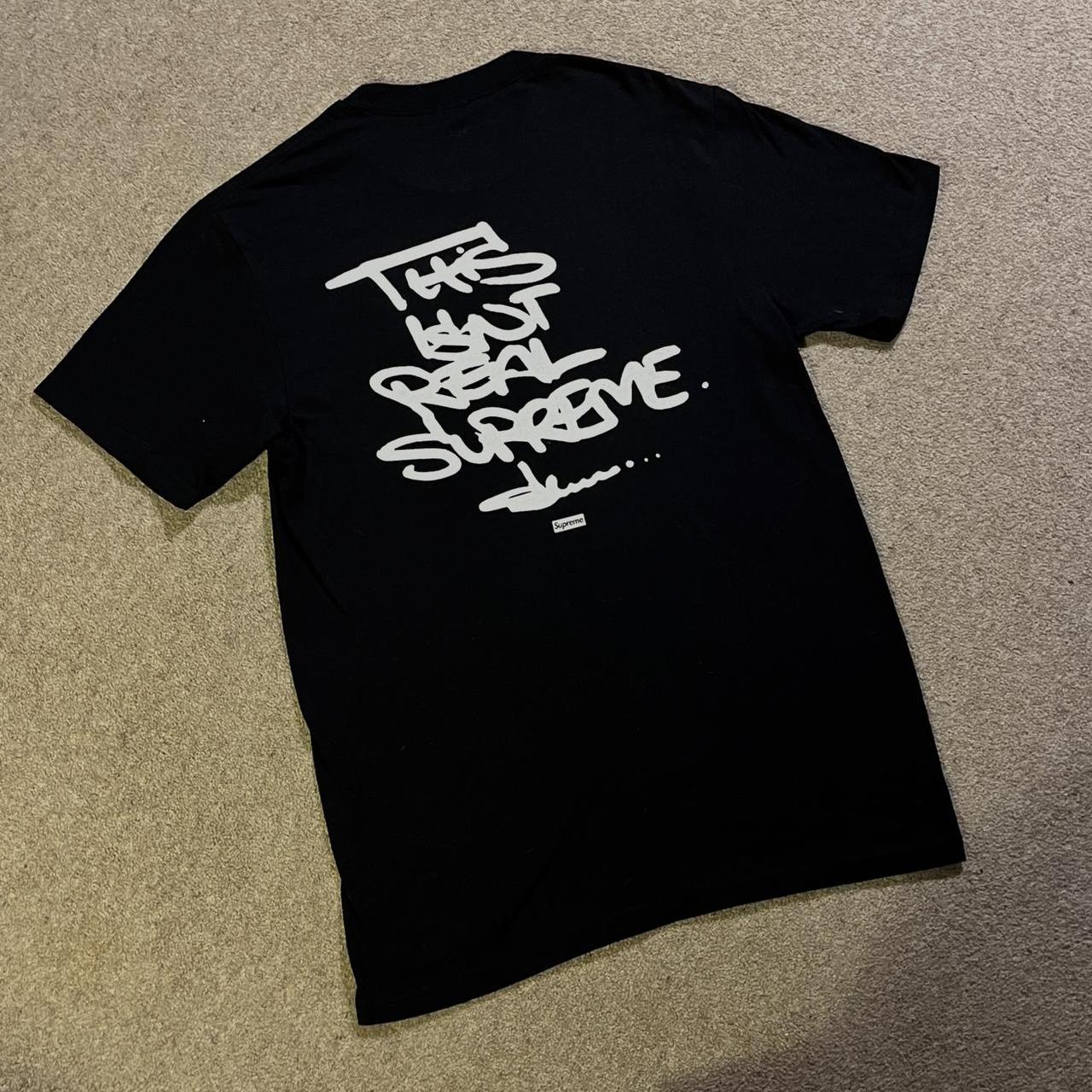 Olaolu Slawn Supreme Box Logo Tee WHT XL SLAWN SUPREME BOX LOGO