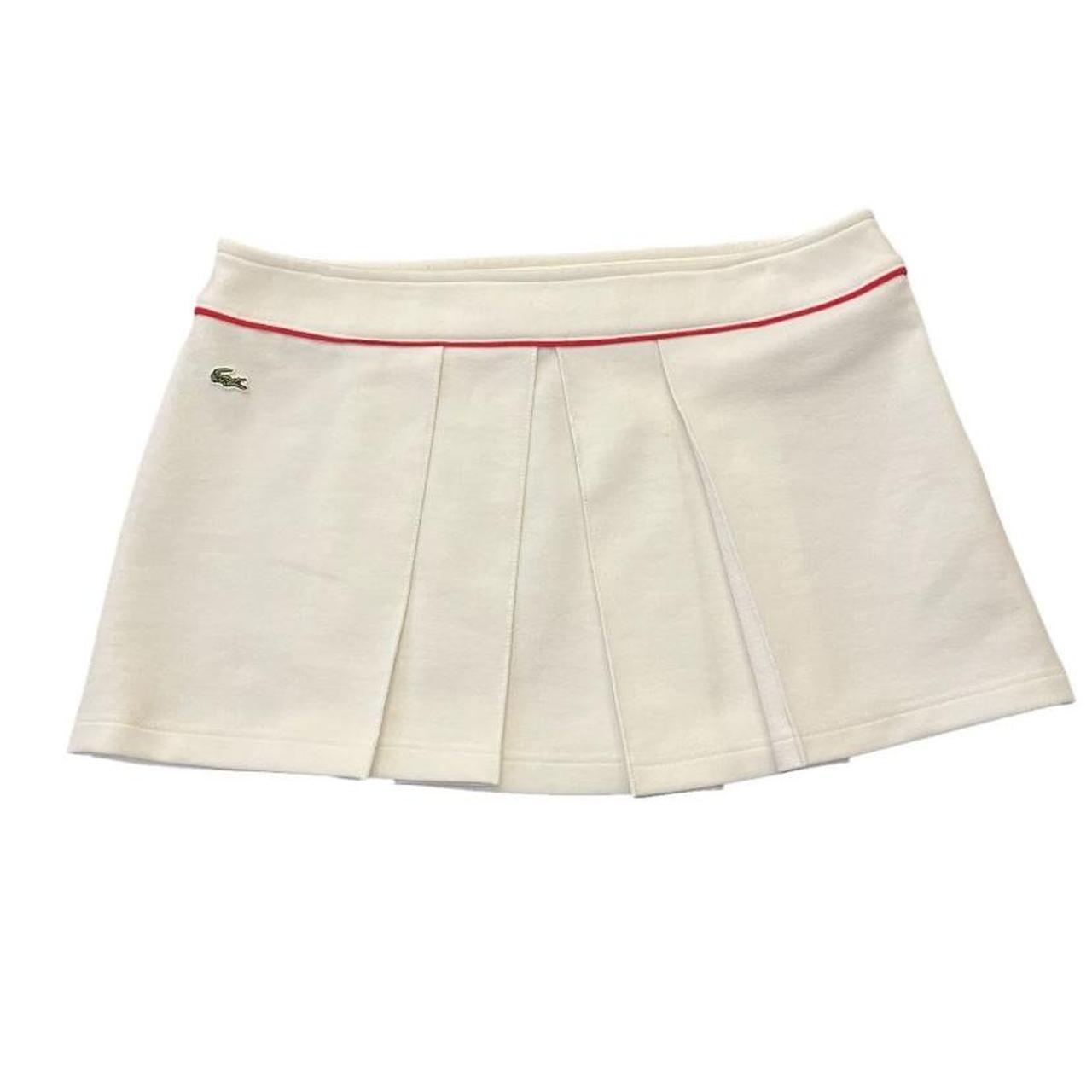 Lacoste white deals skirt