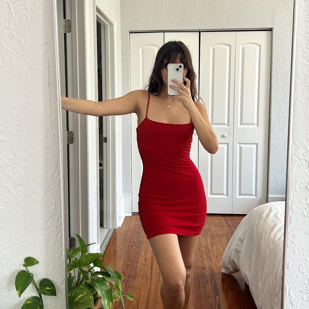 lulus red dress