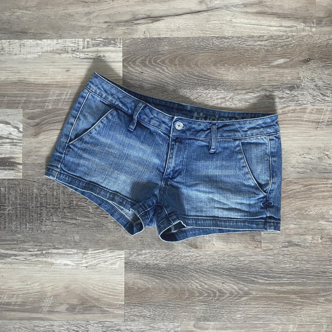 Hurley Women's Blue Shorts | Depop