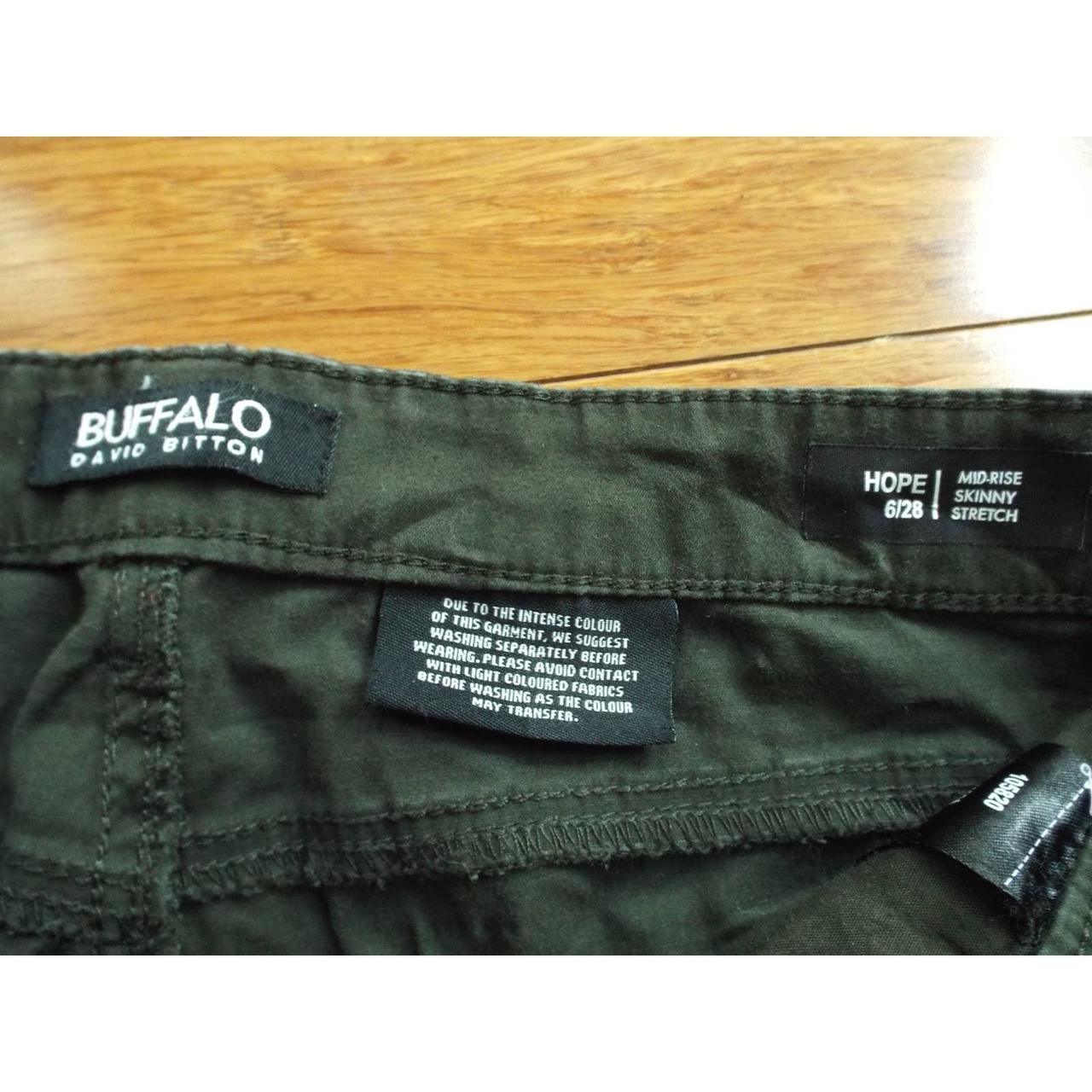 BUFFALO MEN'S SPECIAL 6 Trousers - Olive £115.00 - PicClick UK