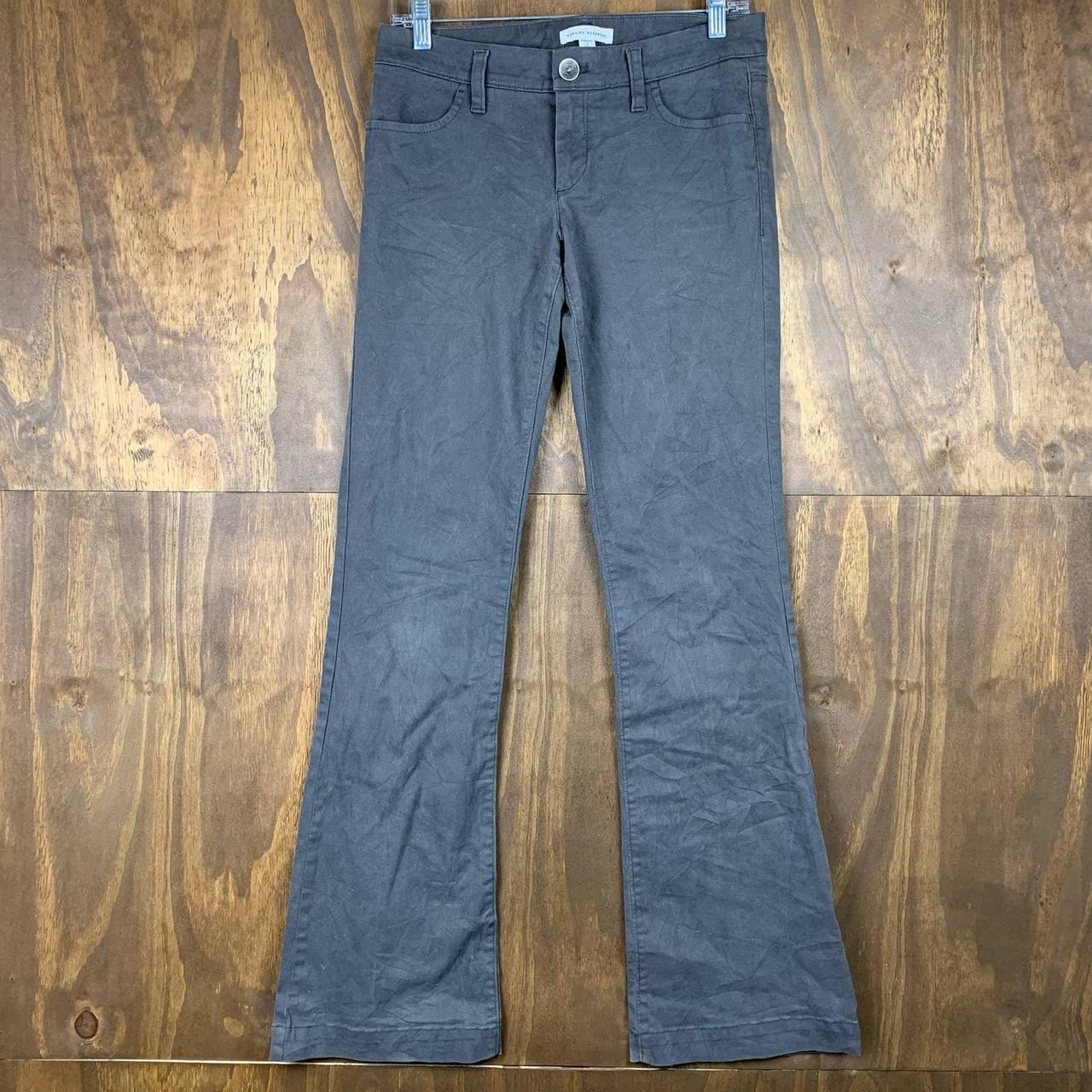 Banana Republic Womens Jeans Dark Gray Bootcut - Depop