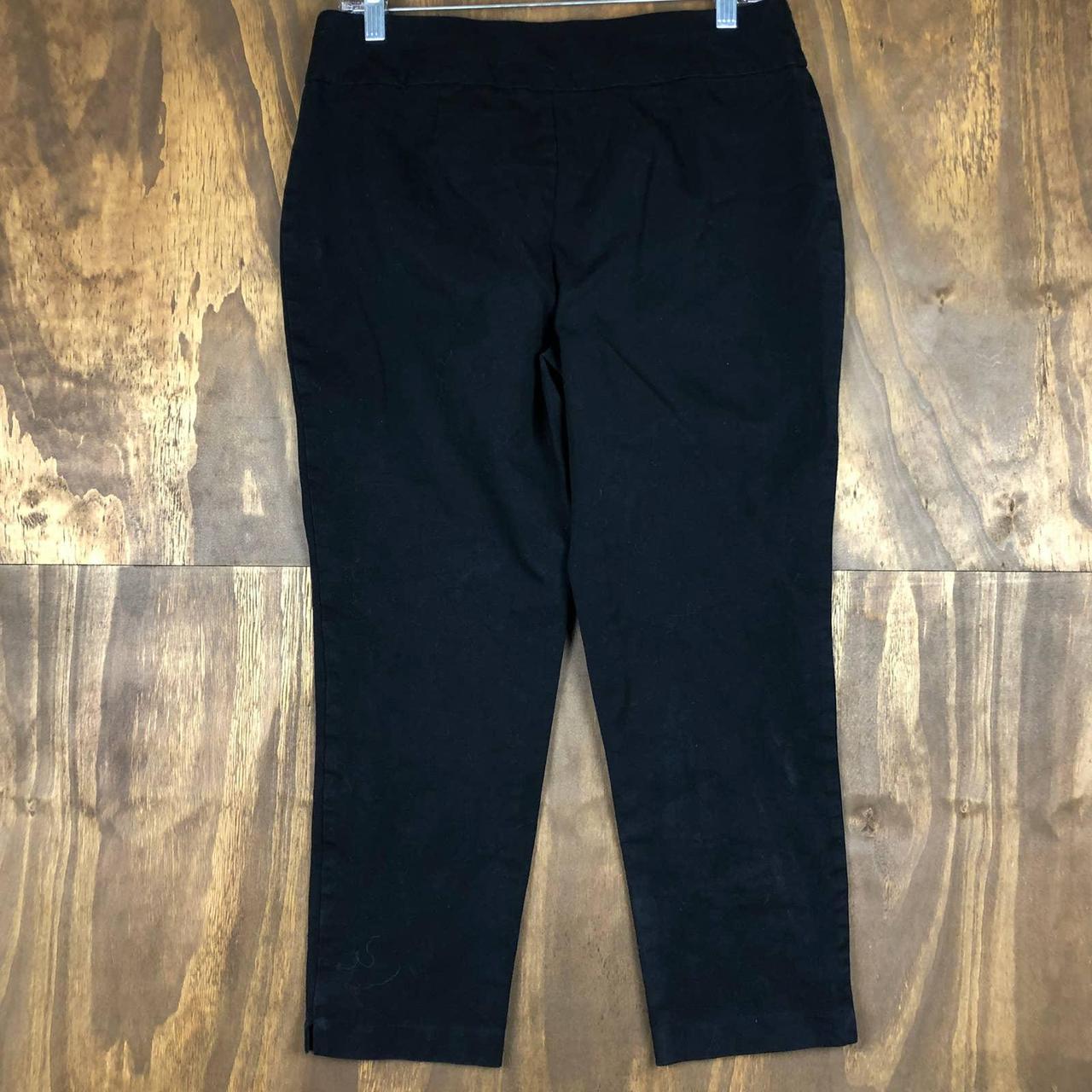 Chicos Womens Pants Black Fabulously Slimming Pull - Depop