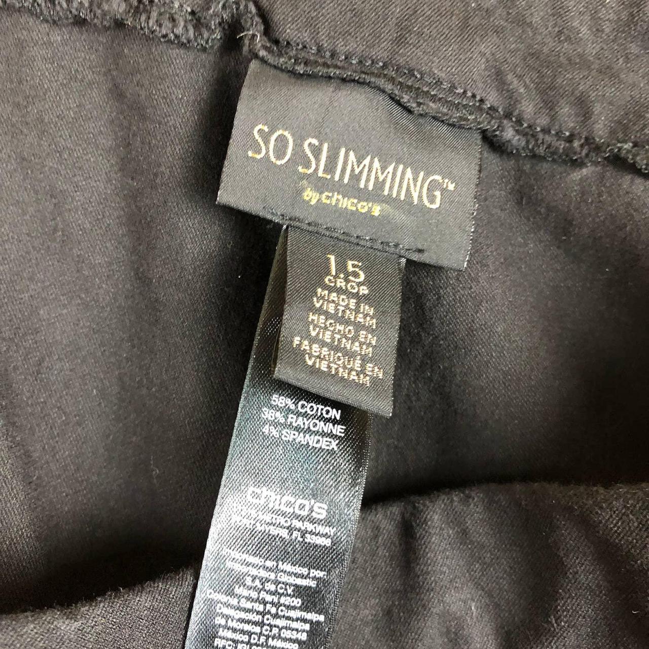 Chicos Womens Pants Black Fabulously Slimming Pull - Depop