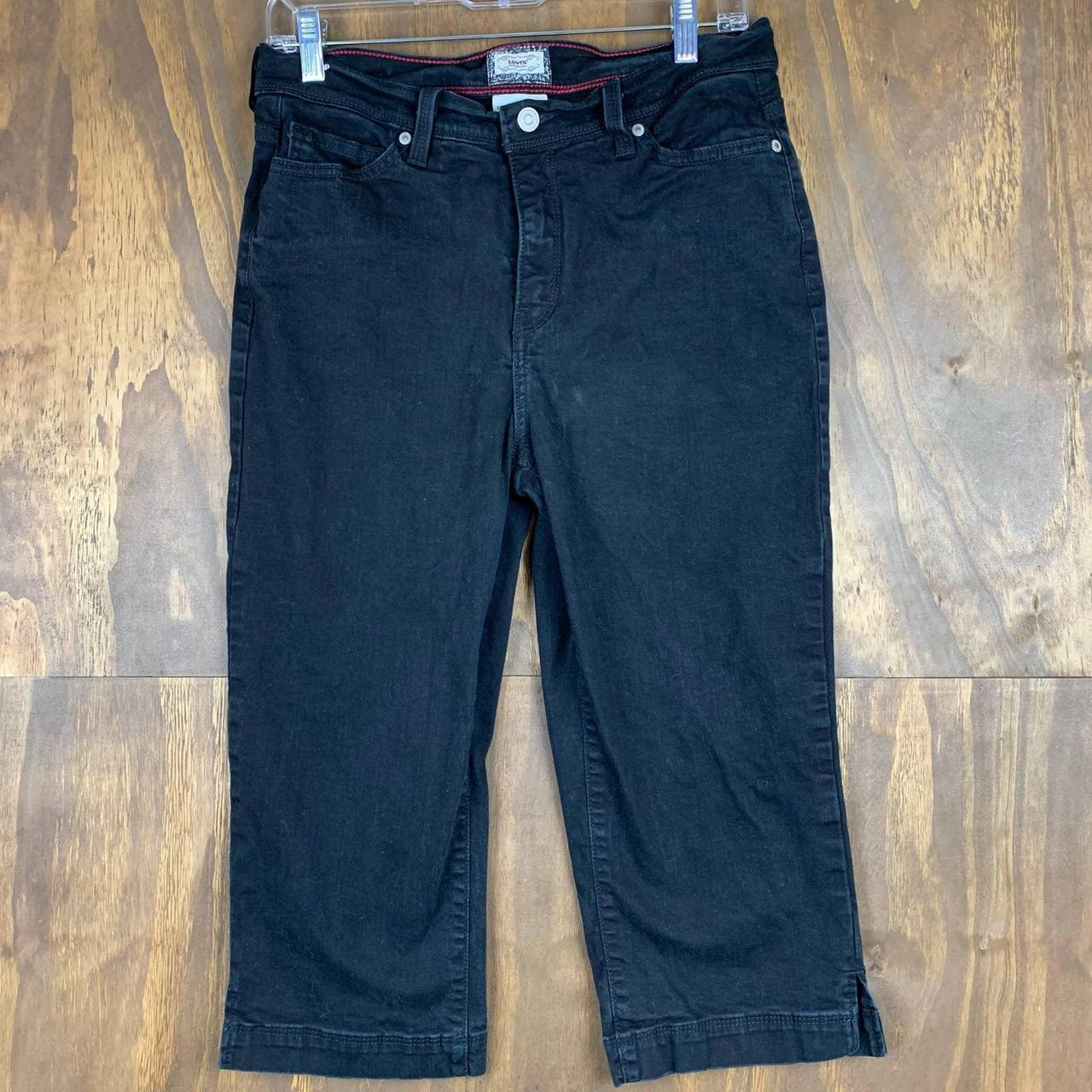 Levis 512 Womens Jeans Black Perfectly Slimming... - Depop