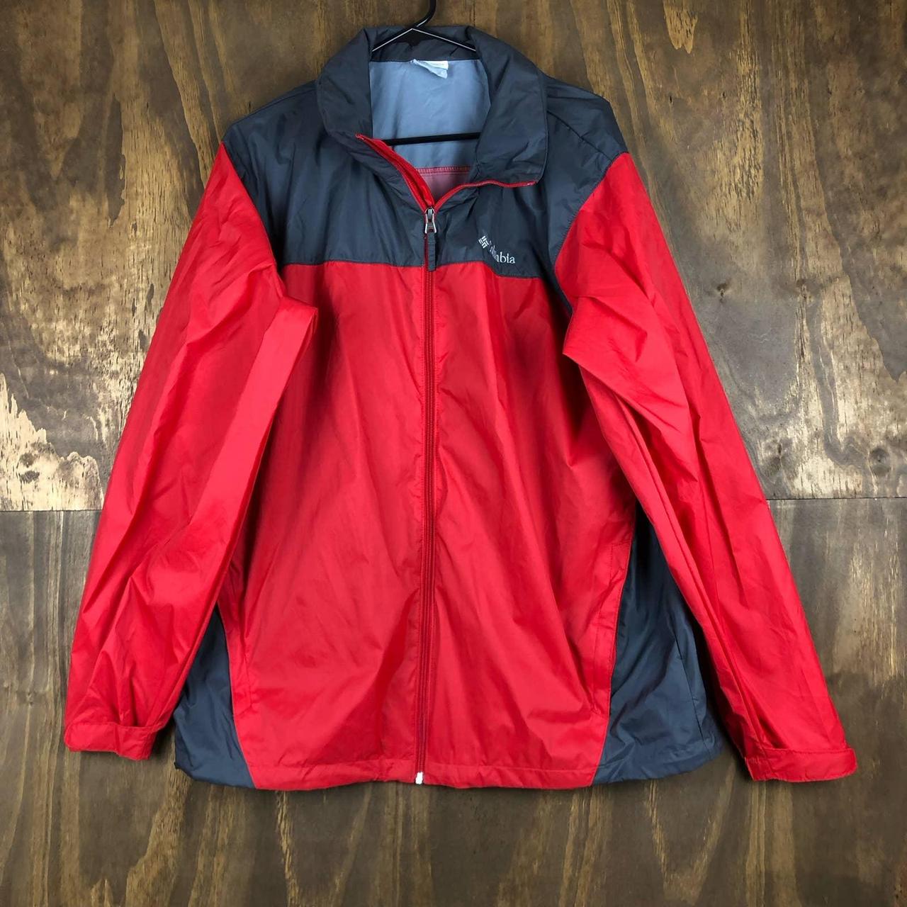 Mens red columbia on sale jacket