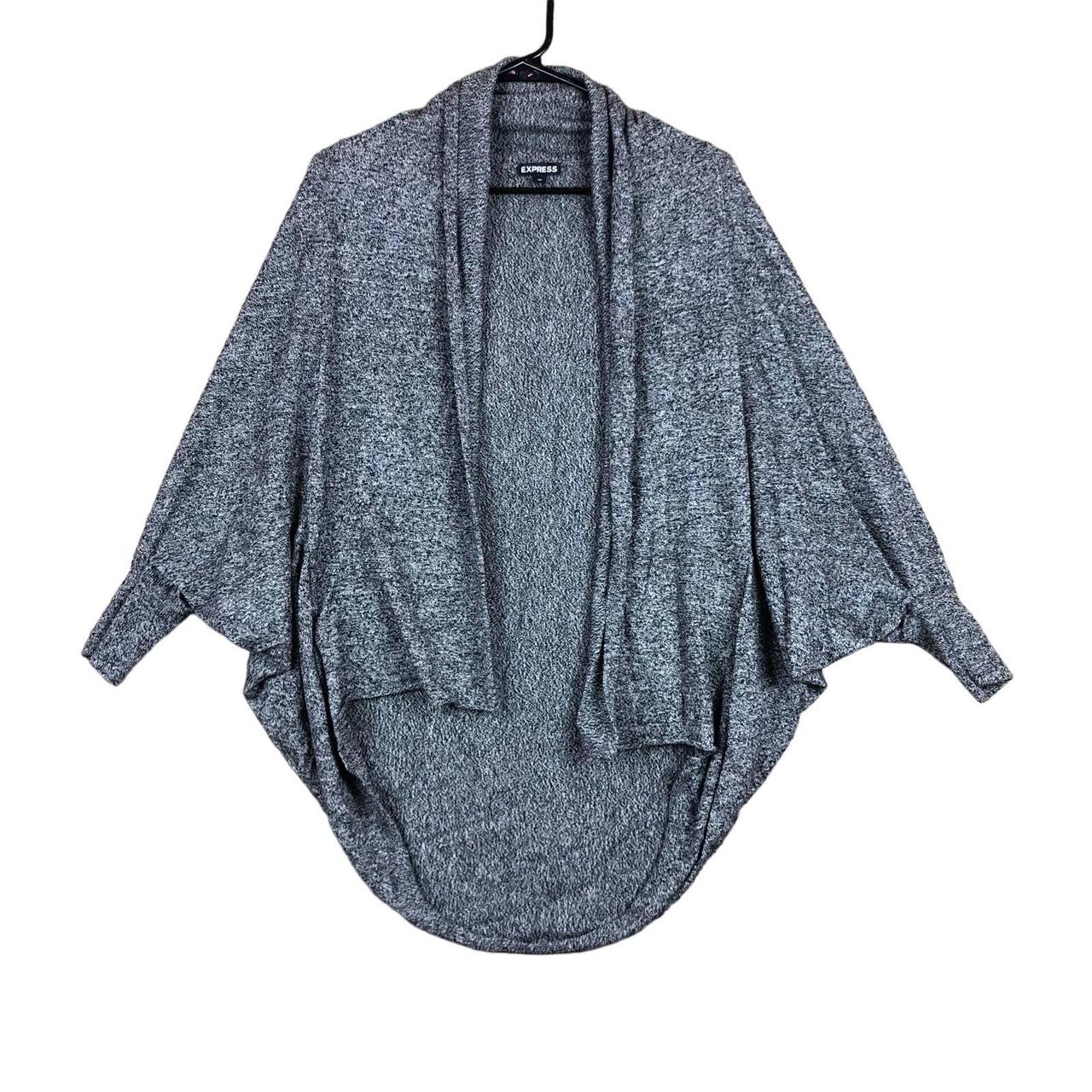 Express poncho clearance sweater