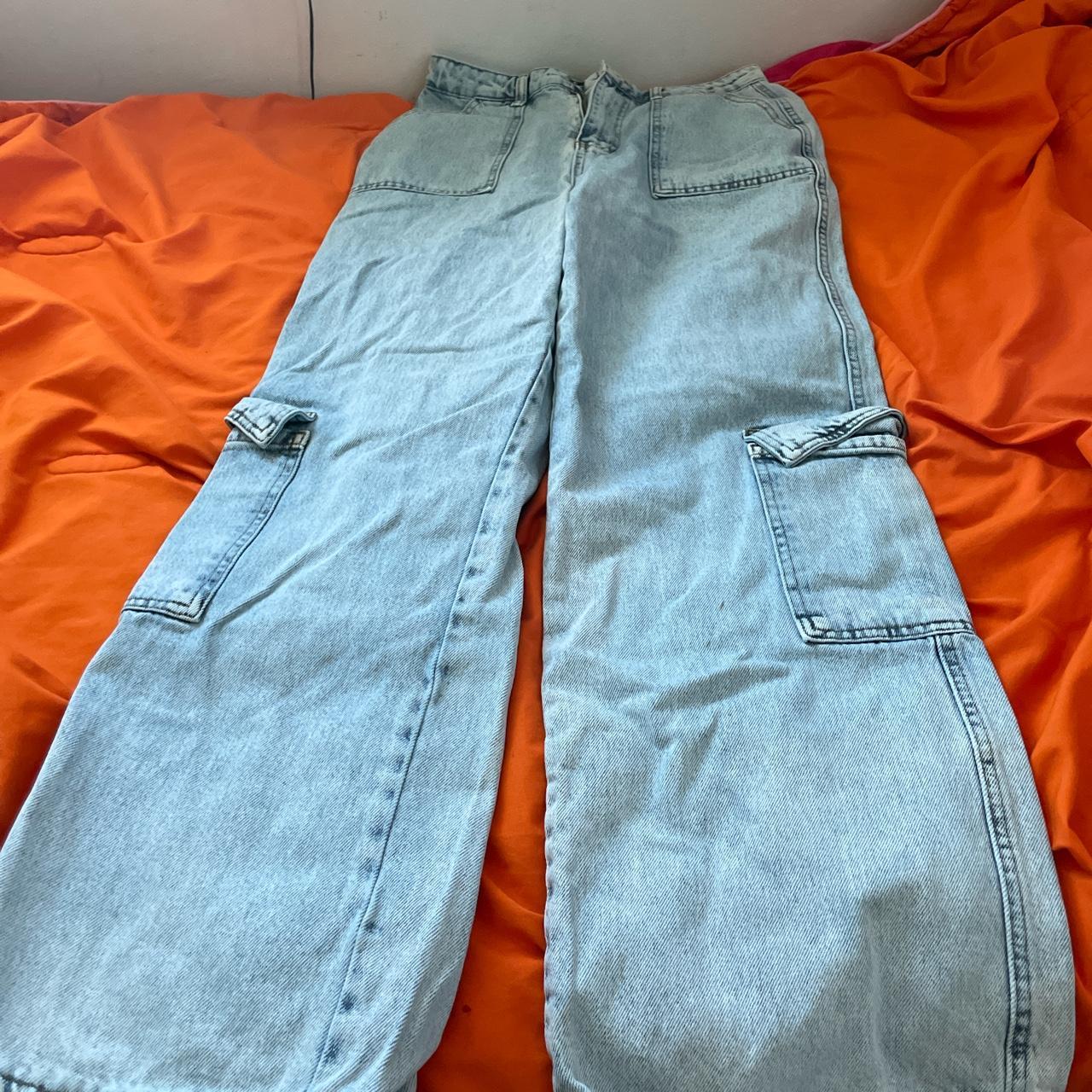 Gorgeous SUBDUED cargo pants in this lovely blue - Depop