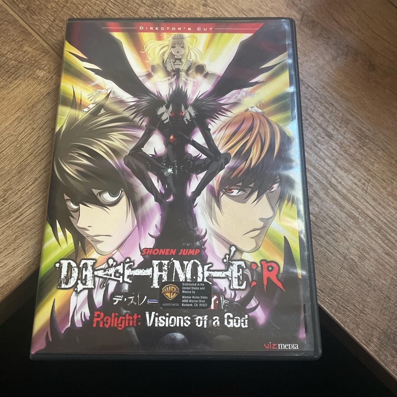 Dvd Relight Visions Of A God DEATH NOTE Relight Visions Of A God