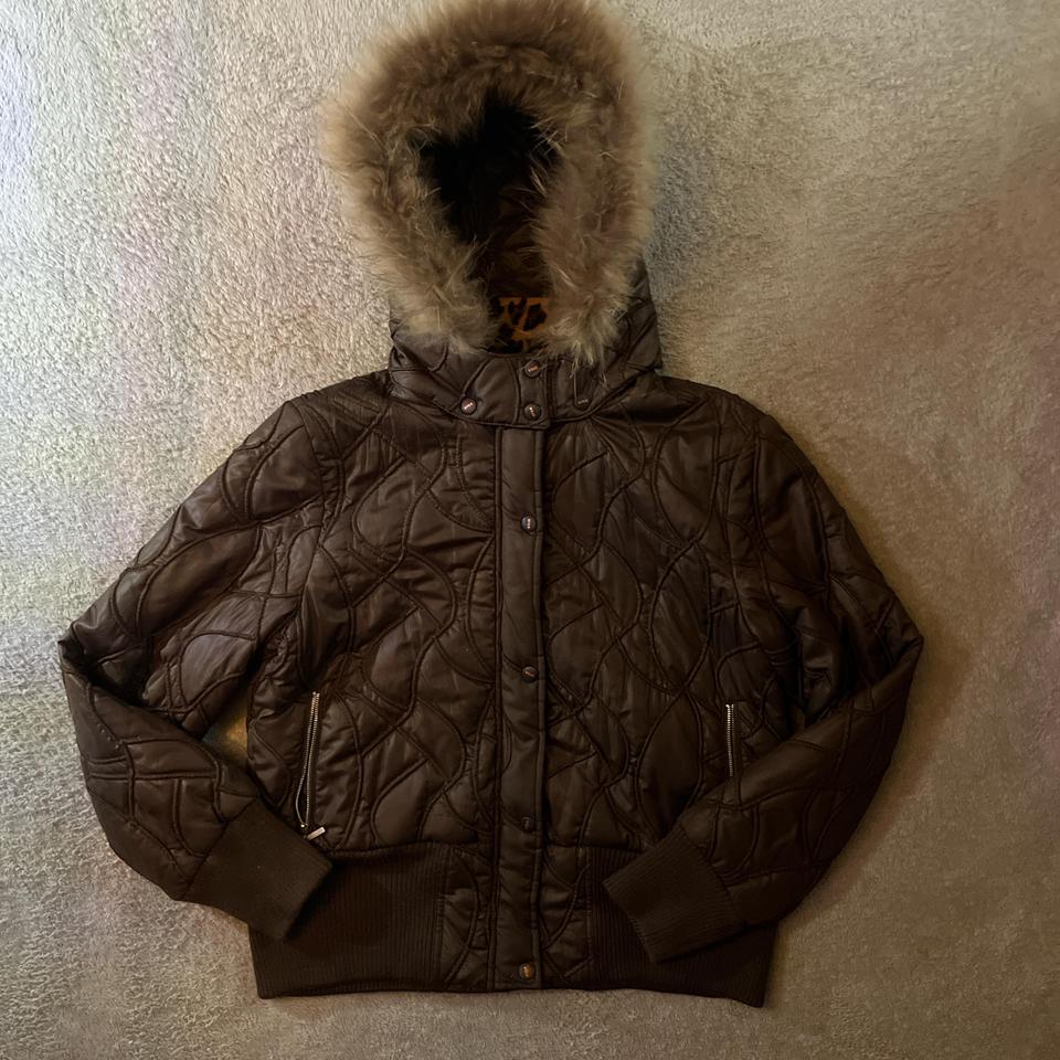 ラルフローレンarchive fur jacket n2b y2k 00s Y2k fur-jacket - Depop