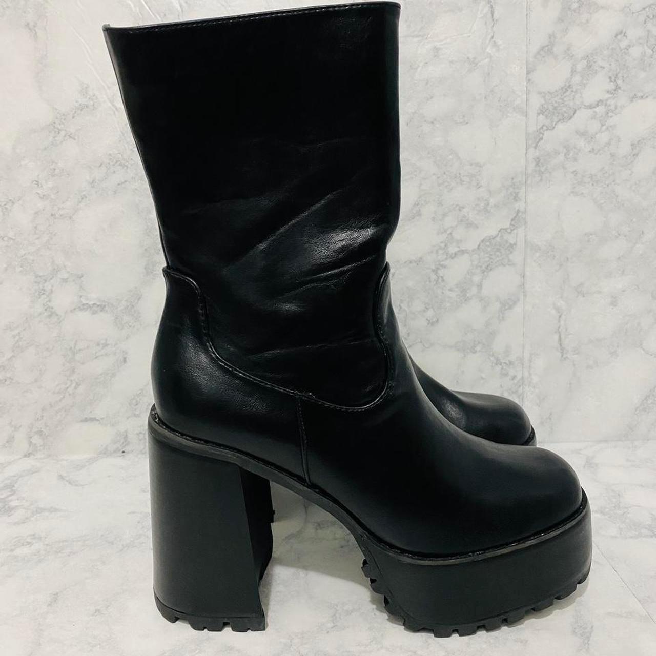 Princess Polly Garbo Boots Black Please Read Shop... - Depop