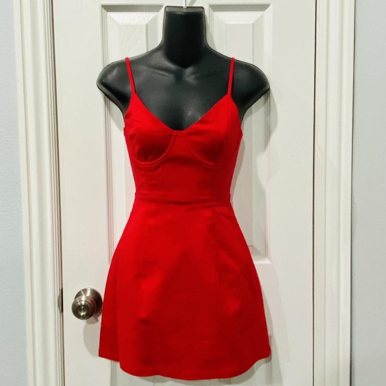 Novella Mini Dress Red