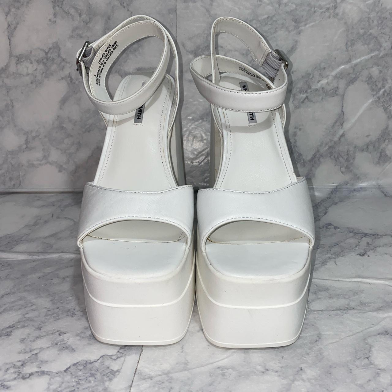 Windsor Smith Monaco Platform Heels White Please Depop   P0 