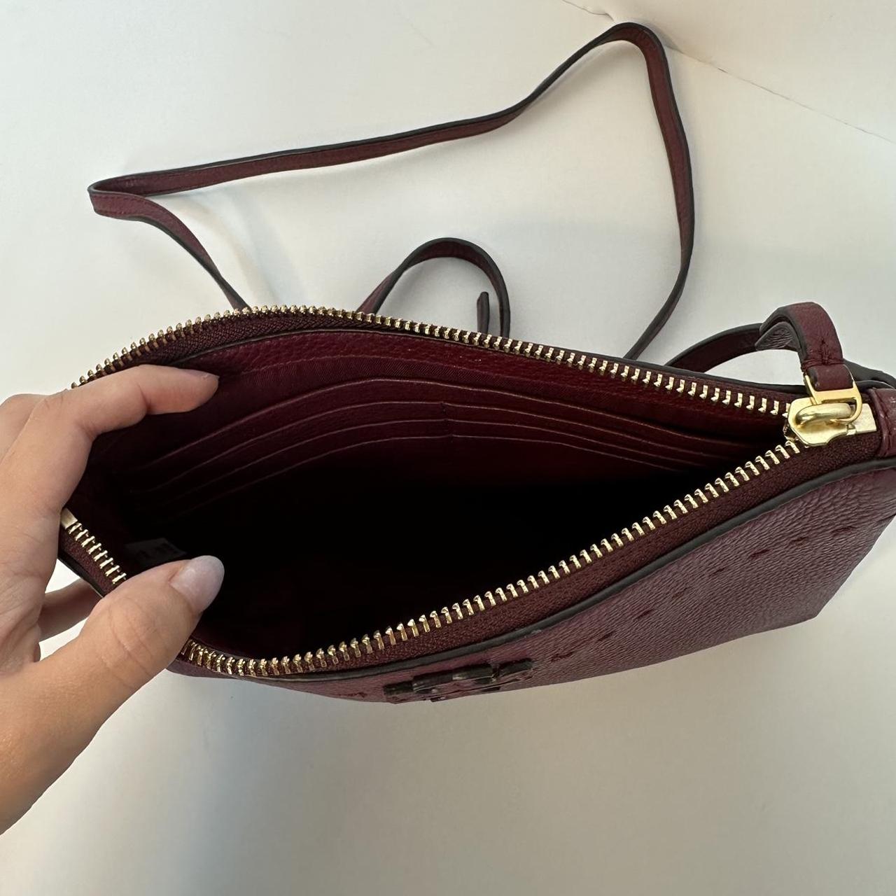 Tory burch maroon discount bag