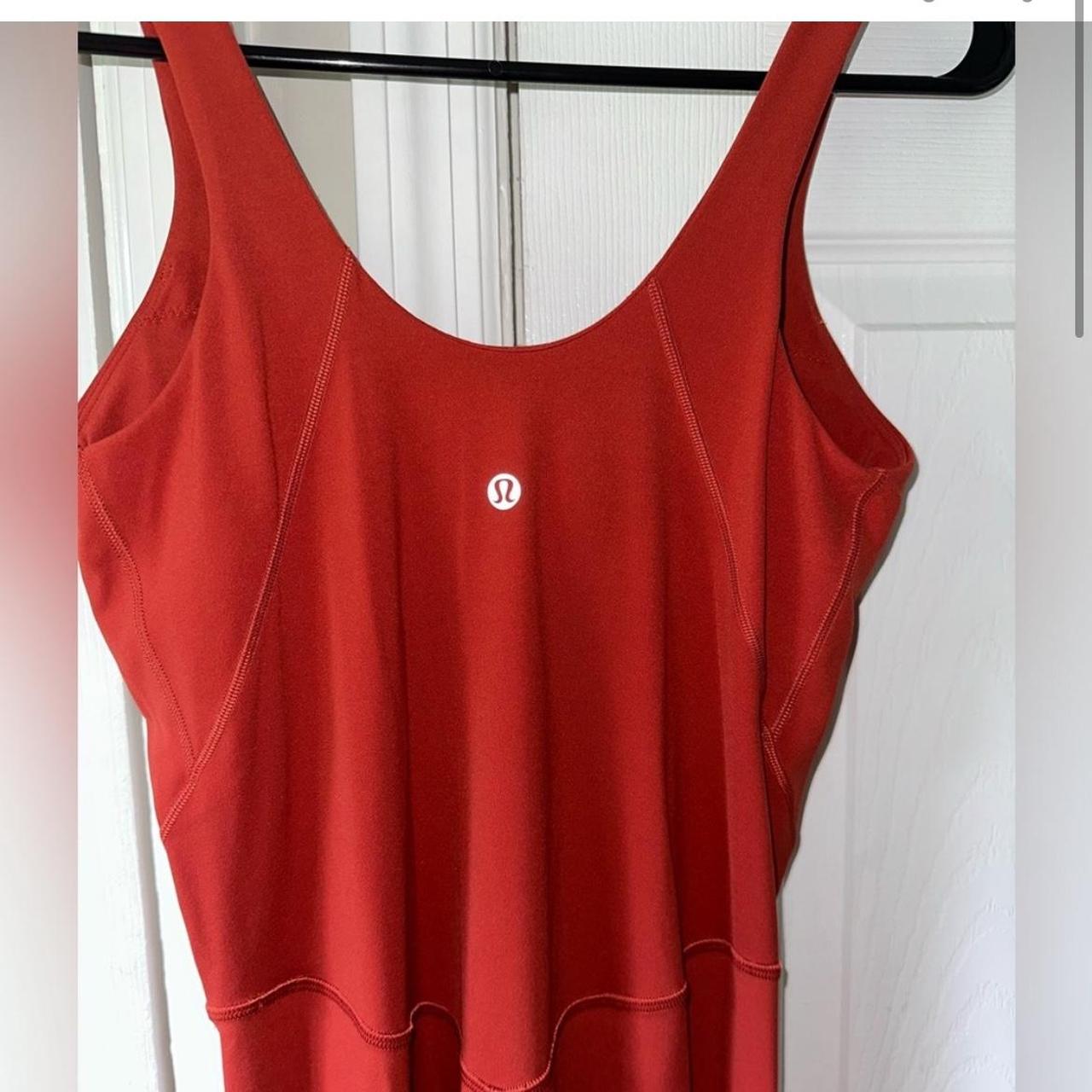 Brand new Lululemon Align 2024 bodysuit red cayenne