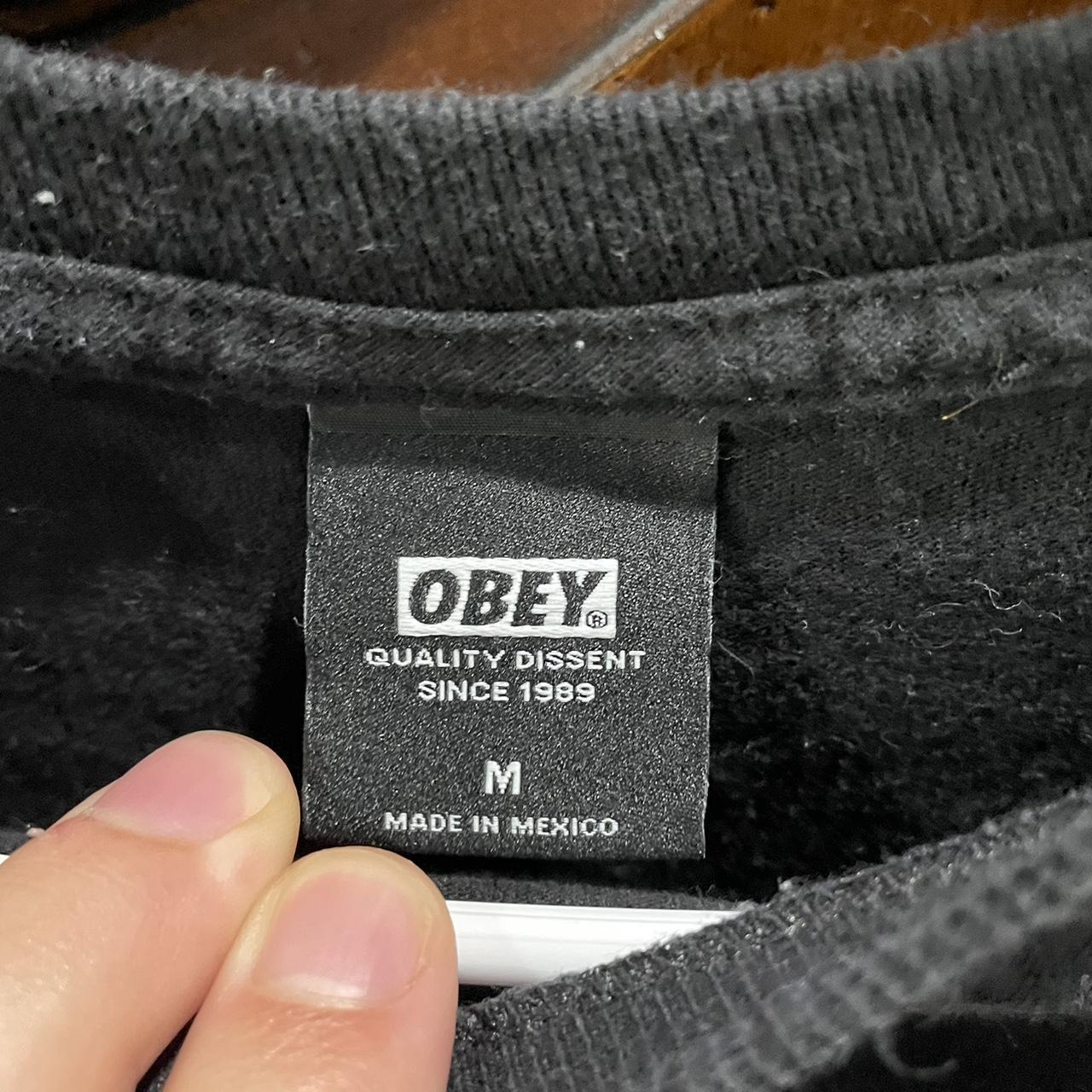 Obey Men's T-Shirt - Black - M