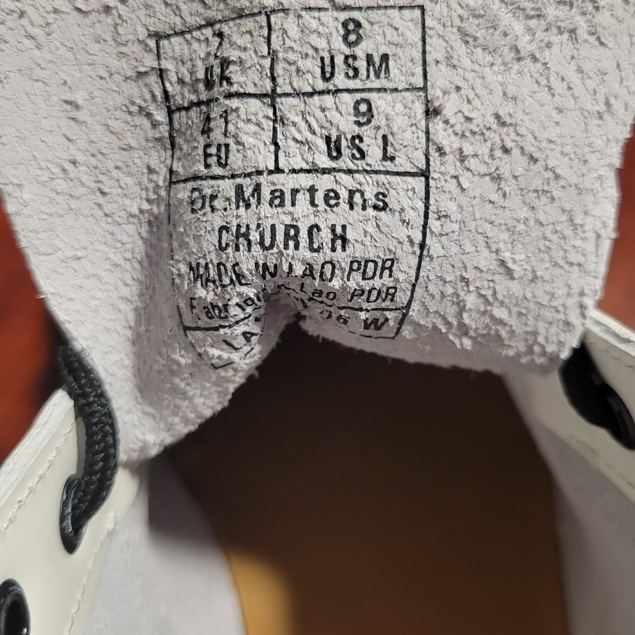 Doc Martens Church Monkey Boots White Only Depop