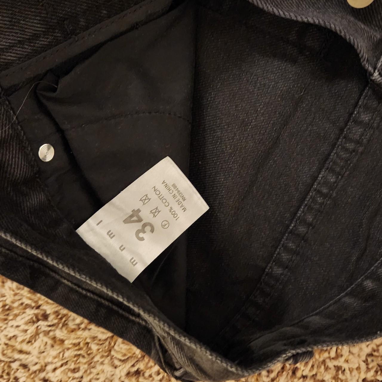 MNML butterfly straight leg jeans size 34 mnml... Depop