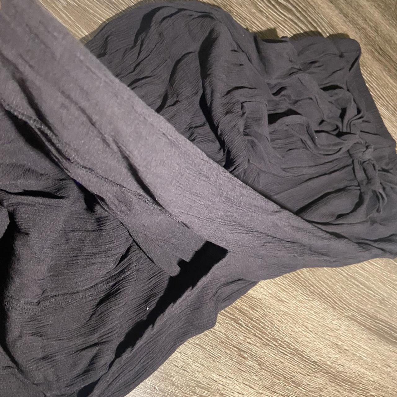 black swimsuit cover up pants , very stretchy has... Depop