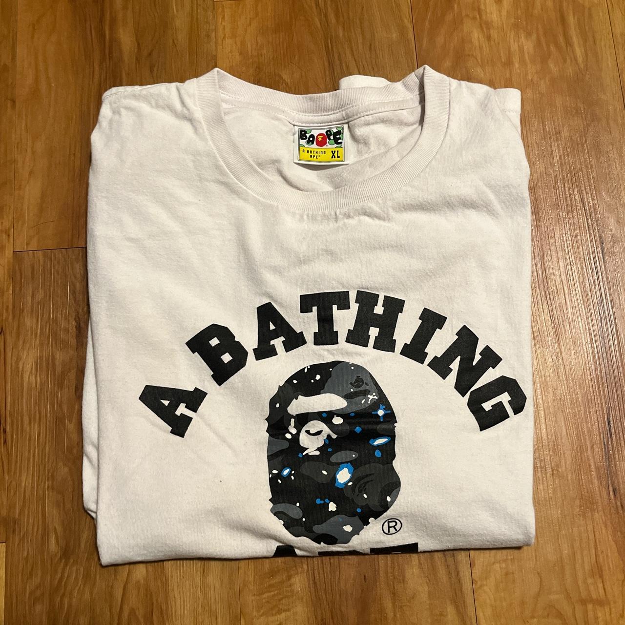 Bape Galaxy College Tee Such a clean and iconic... - Depop