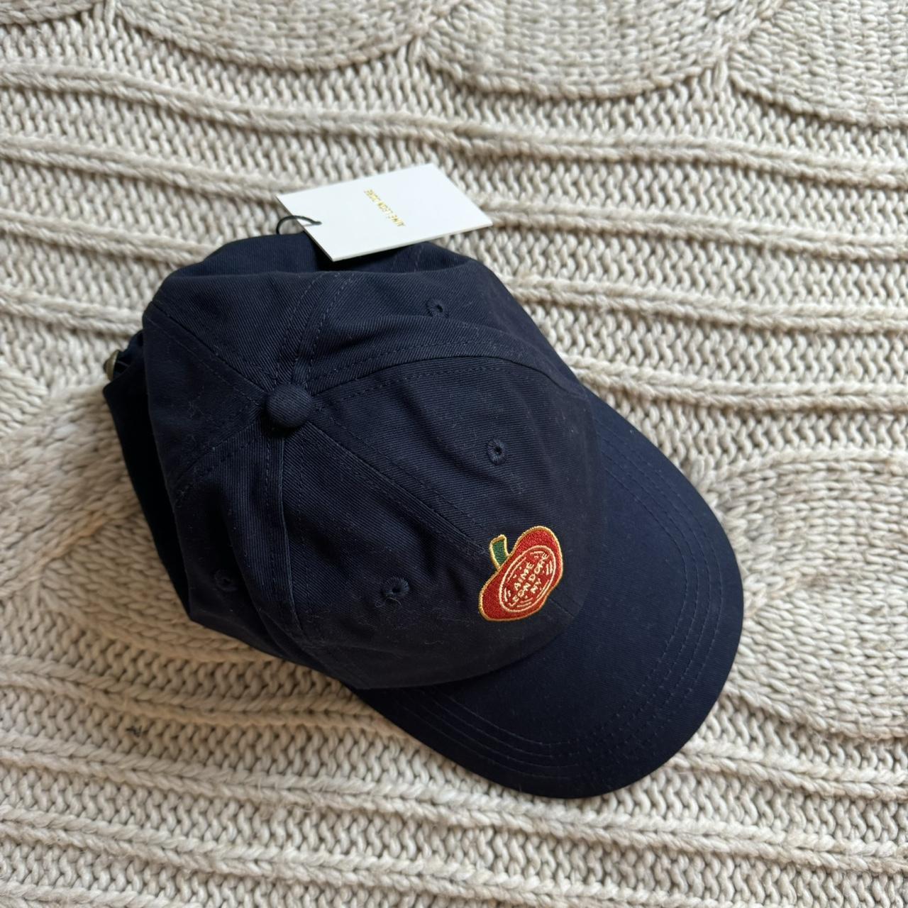 Aimé Leon Dore apple baseball cap, Navy Apple Energy...