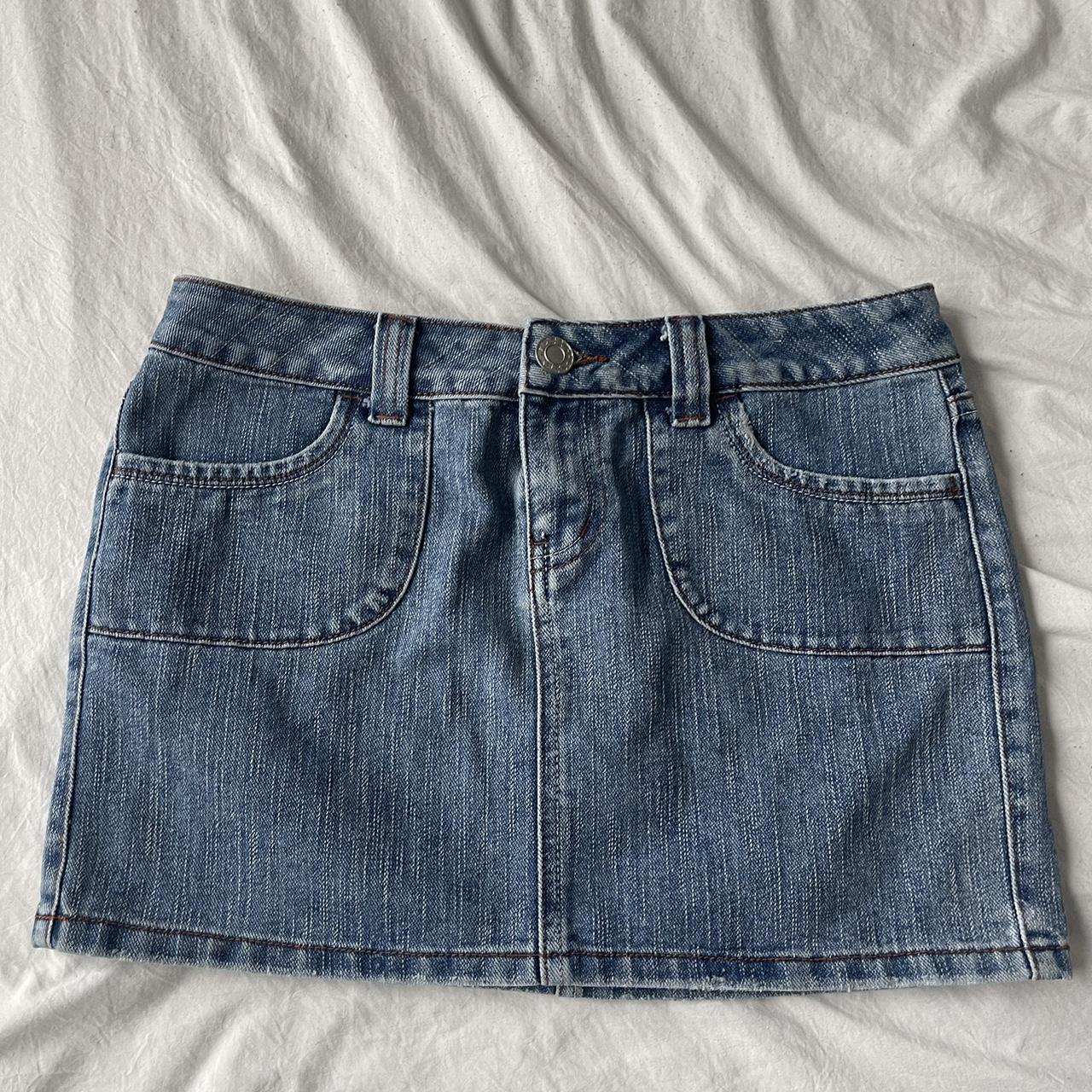 Women's Navy Skirt | Depop