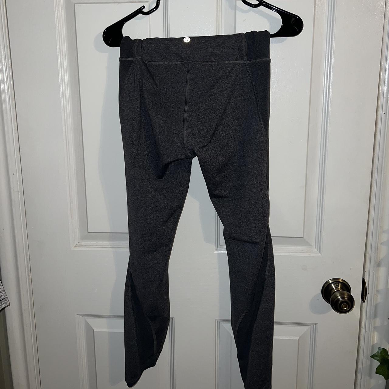 gray grey lululemon leggings size 6 lululemon... Depop