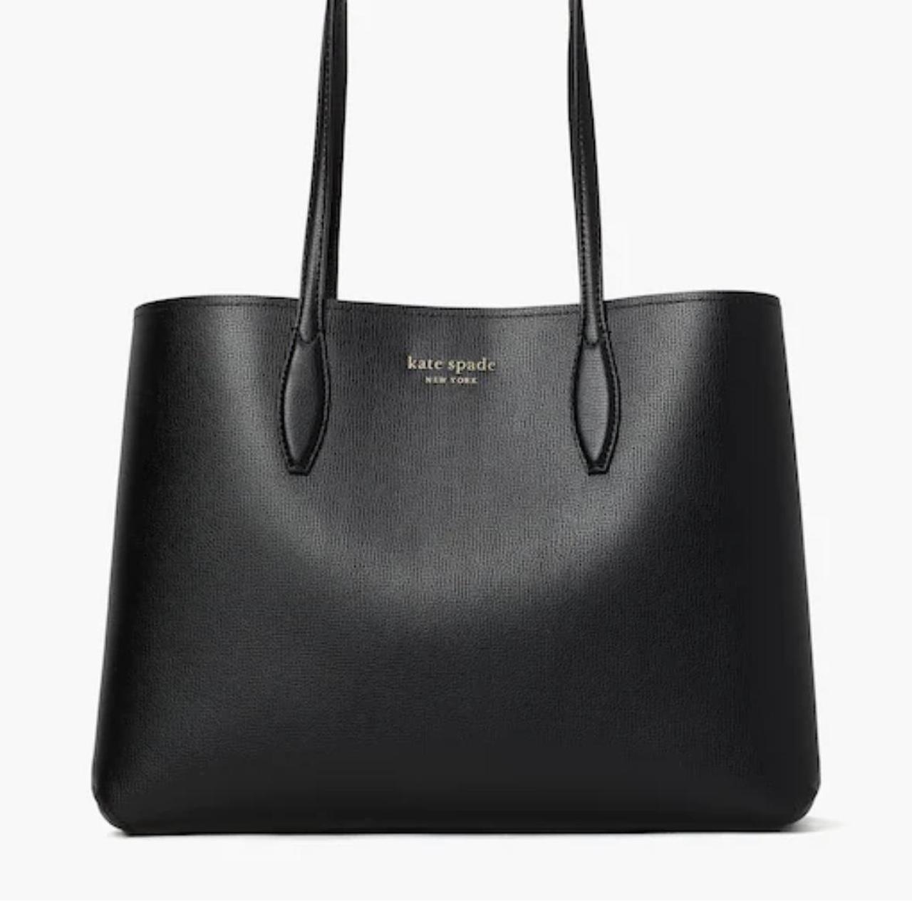 Kate Spade New York All Day Large Leather Tote - Black